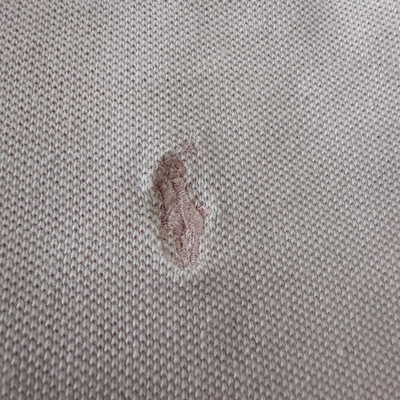 90s Ralph Lauren Sport Classic Fit Sleeveless Polo Top Tenniscore Golf Pink XL - Picture 4 of 10